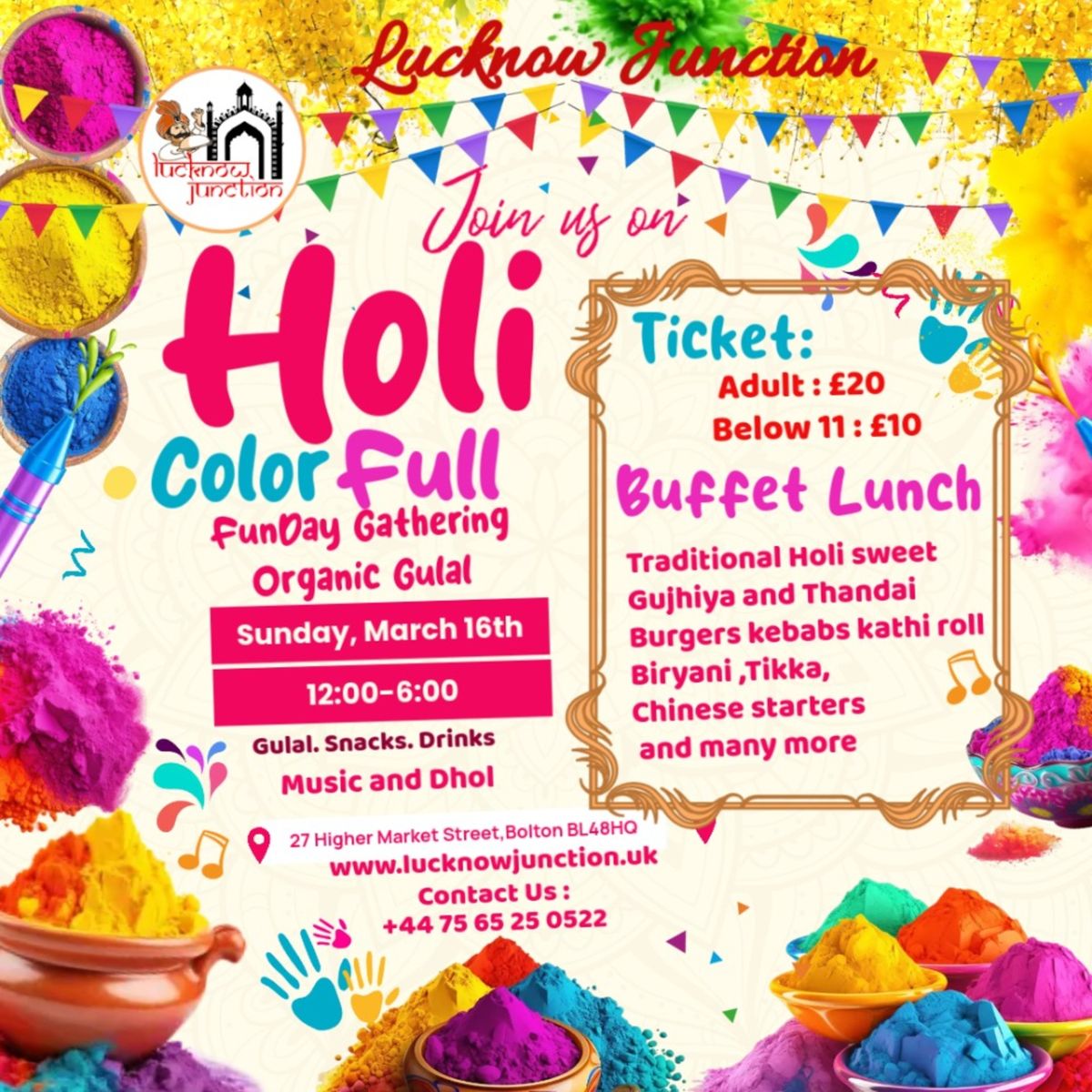 Holi @ LucknowJunction