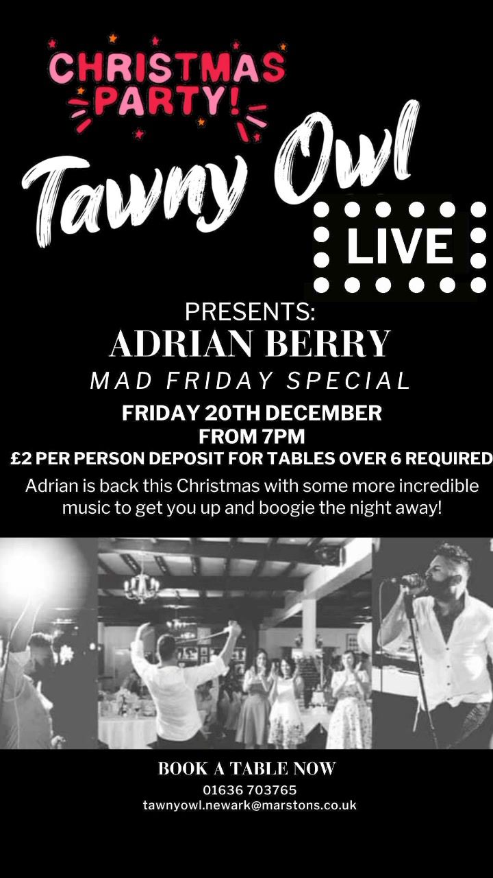 Mad Friday with Adrian Berry