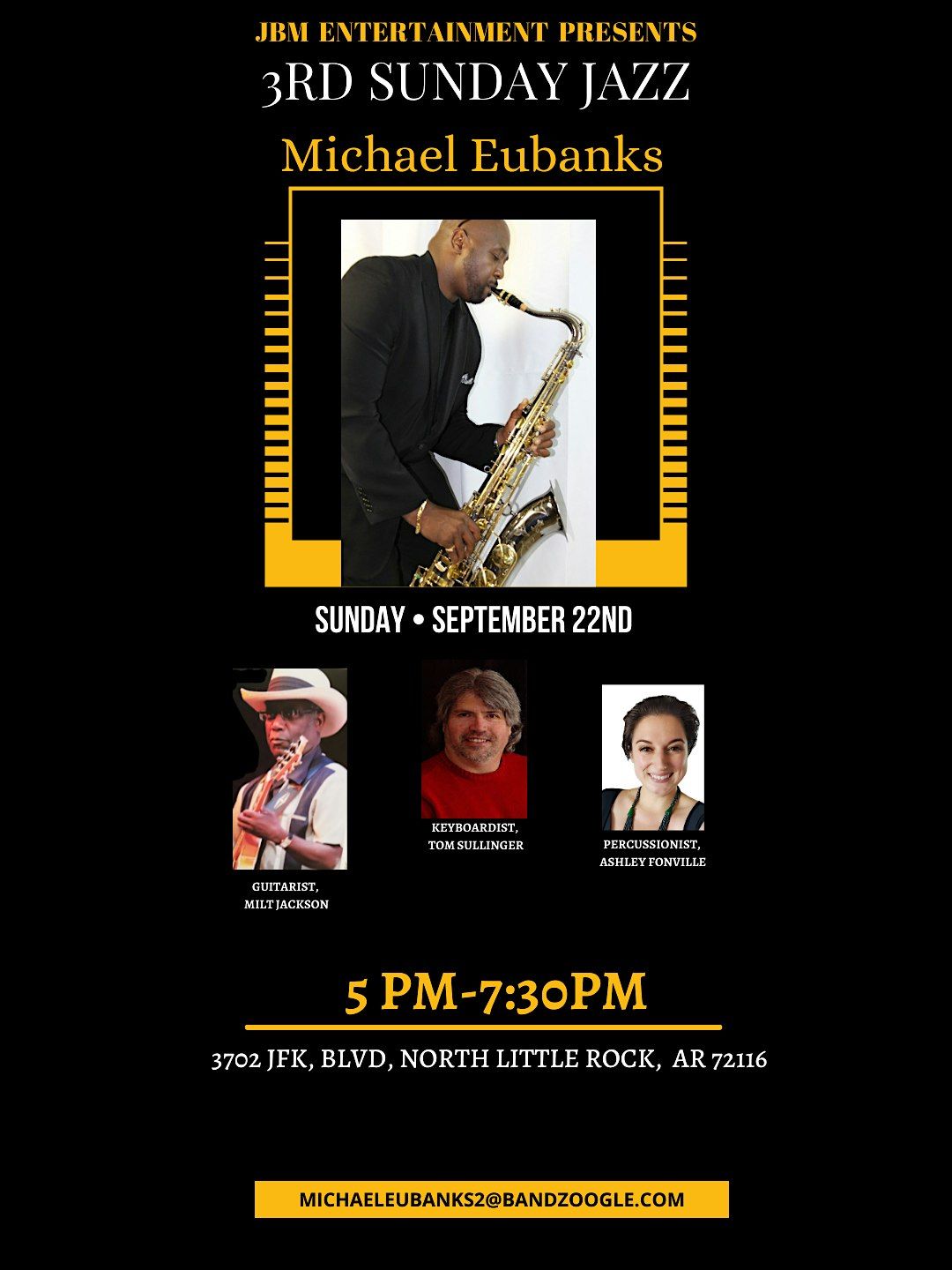 3rd  Sunday Jazz:  Art in This Space