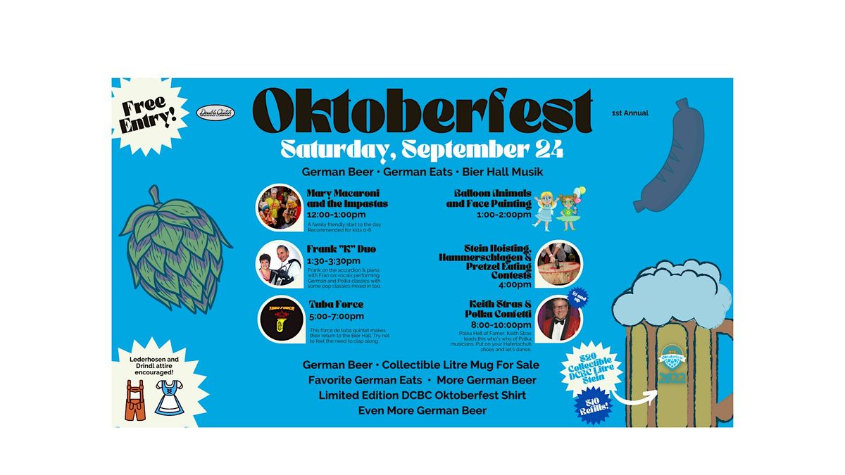 Oktobefest, Double Clutch Brewing Company, Evanston, 24 September 2022