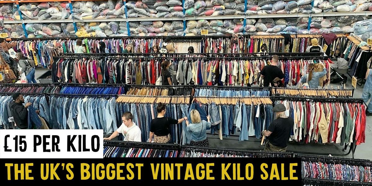 Sheffield Vintage Kilo Sale - Free entry - \u00a315 per kilo