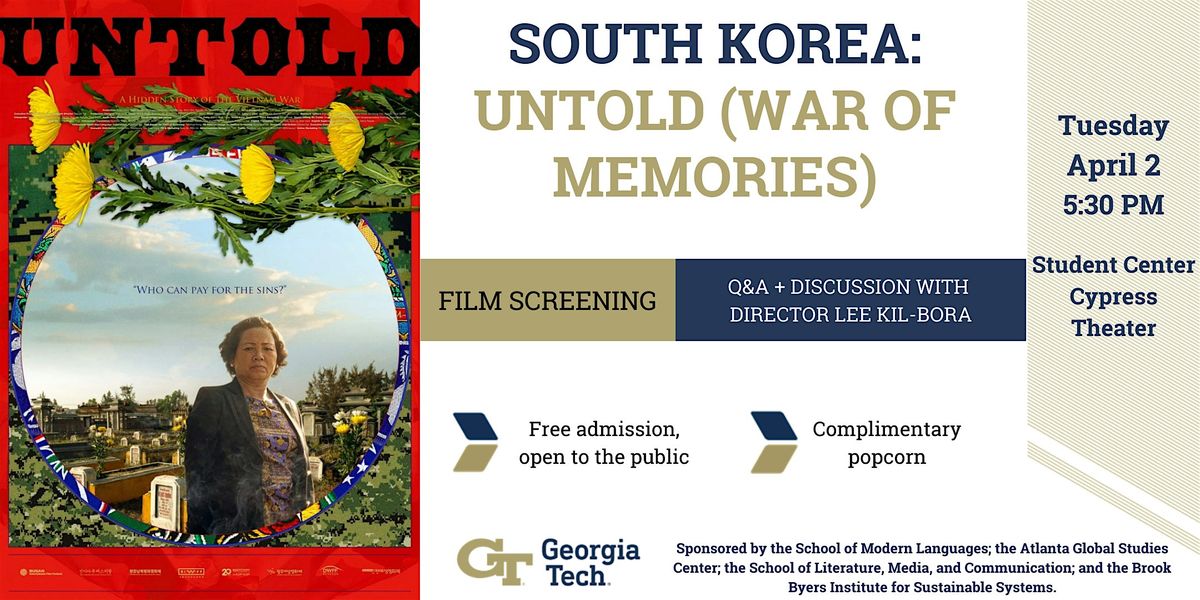 Film Screening: \u201cUntold (War of Memories)\u201d + Virtual Q&A