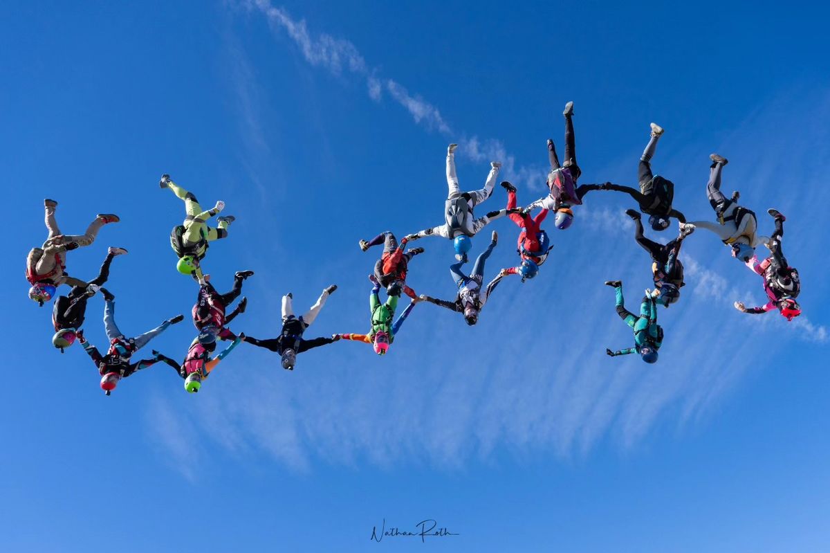 Perris Space Cowboys Phase 1 Training Camp - 2 Plane formation