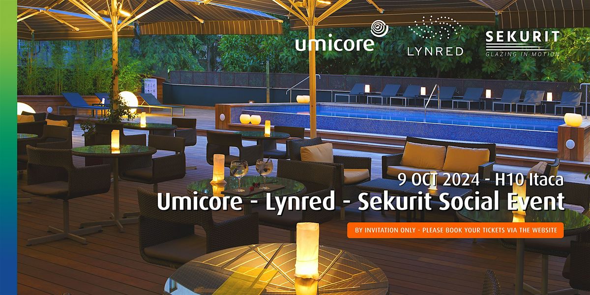 Umicore - Lynred - Sekurit Social Event