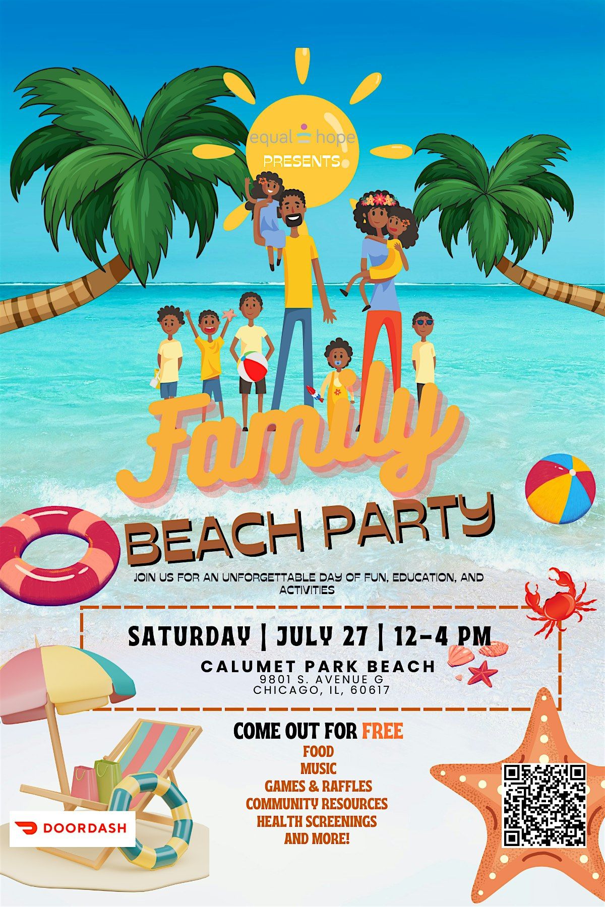 EQUAL HOPE FAMILY BEACH PARTY