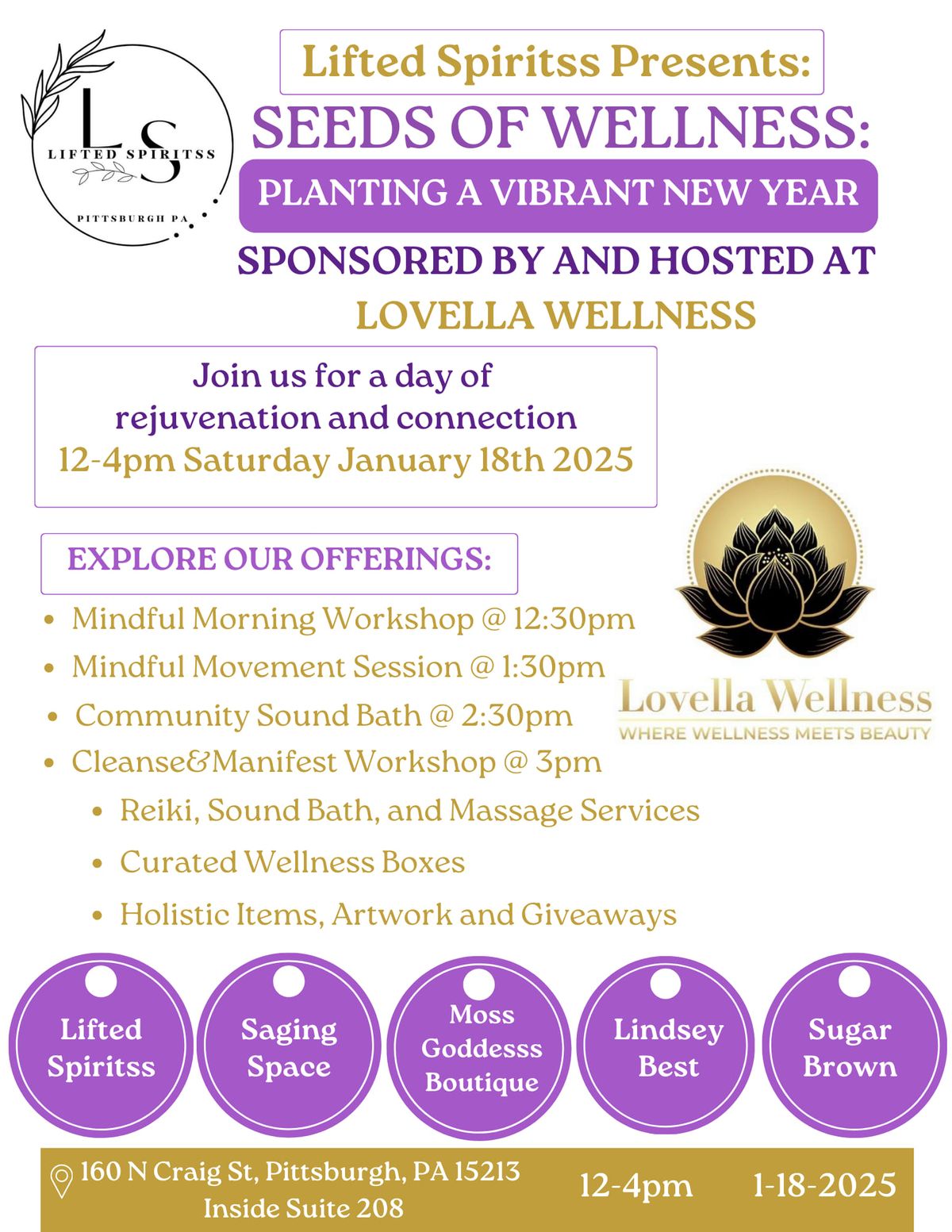 Seeds of Renewal:Planting a Vibrant New Year Wellness Event