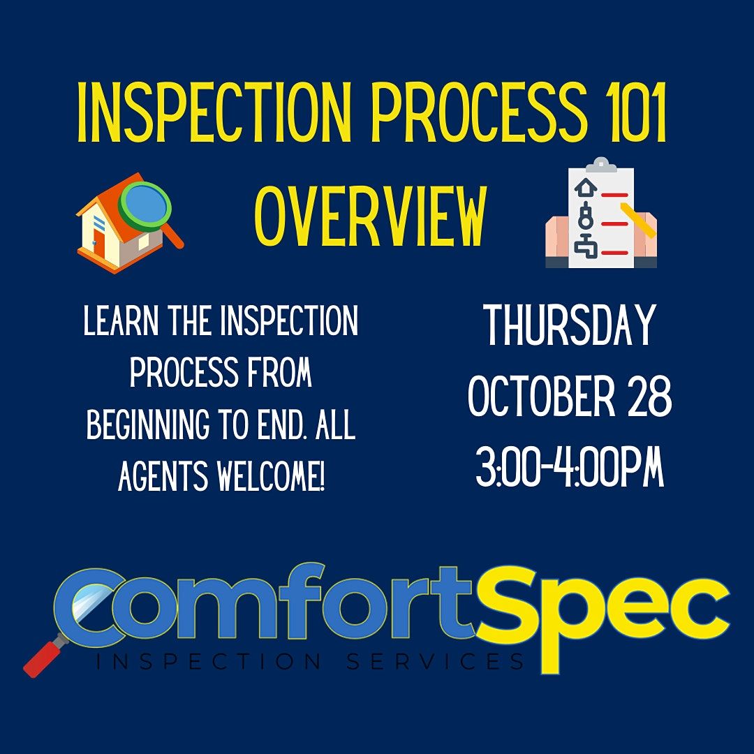 ComfortSpec Inspection Process Overview 101, Keller Williams Real