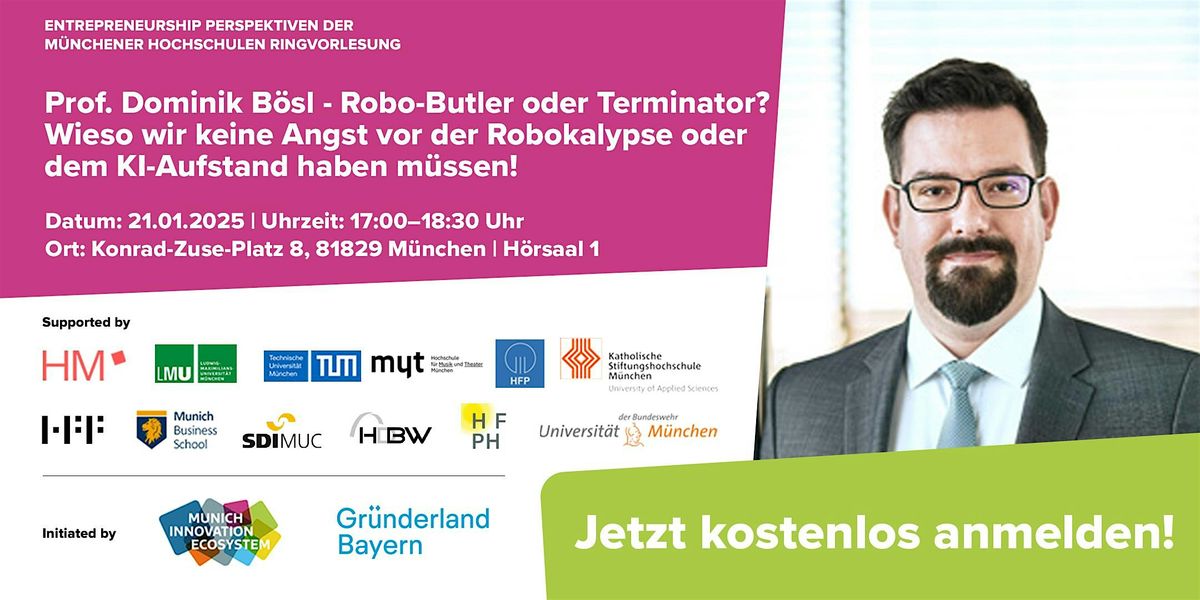 Robo-Butler oder Terminator? Keine Angst vor der Robokalypse!