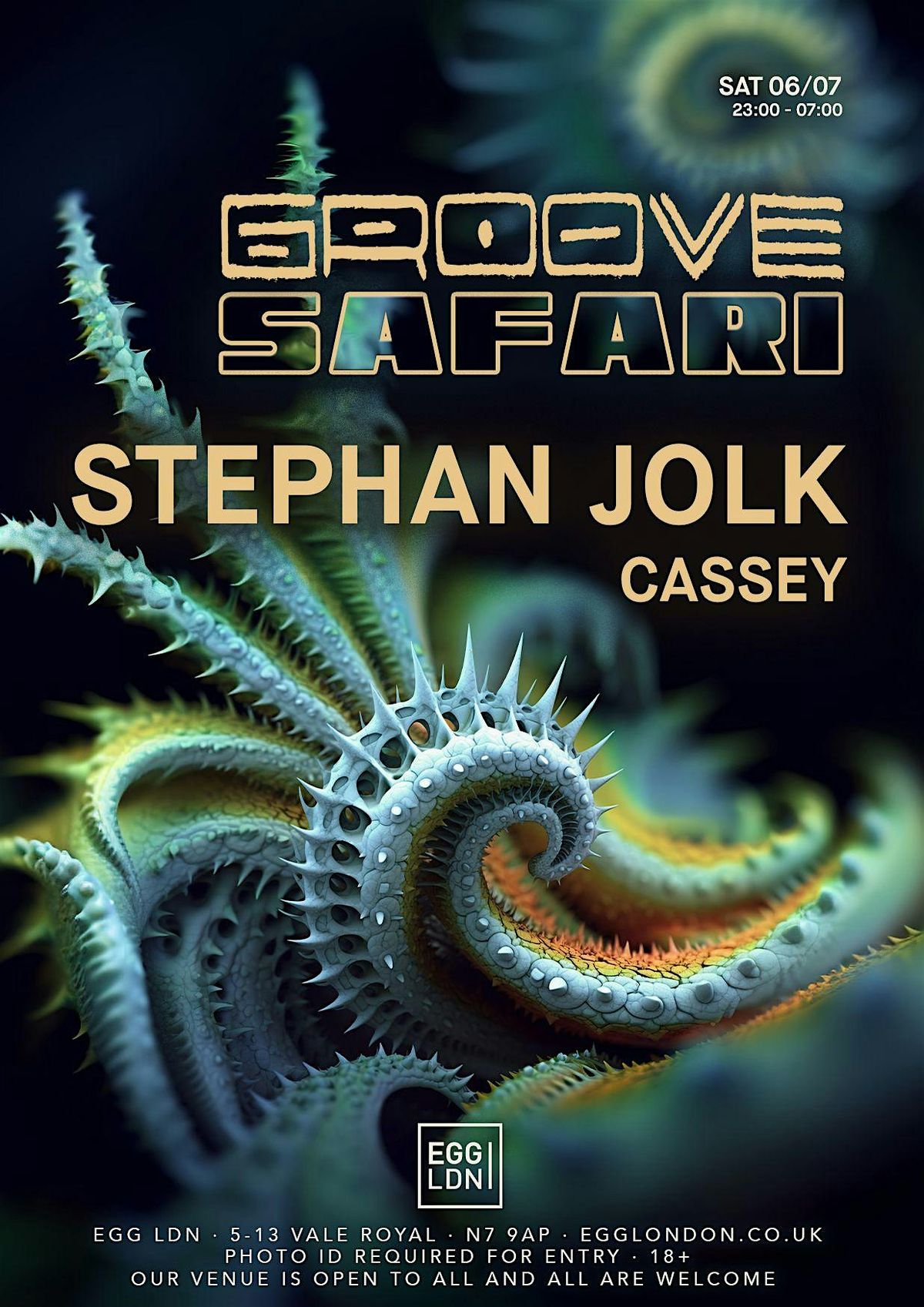 Groove Safari Pres: Stephan Jolk (Extended Set) & Cassey