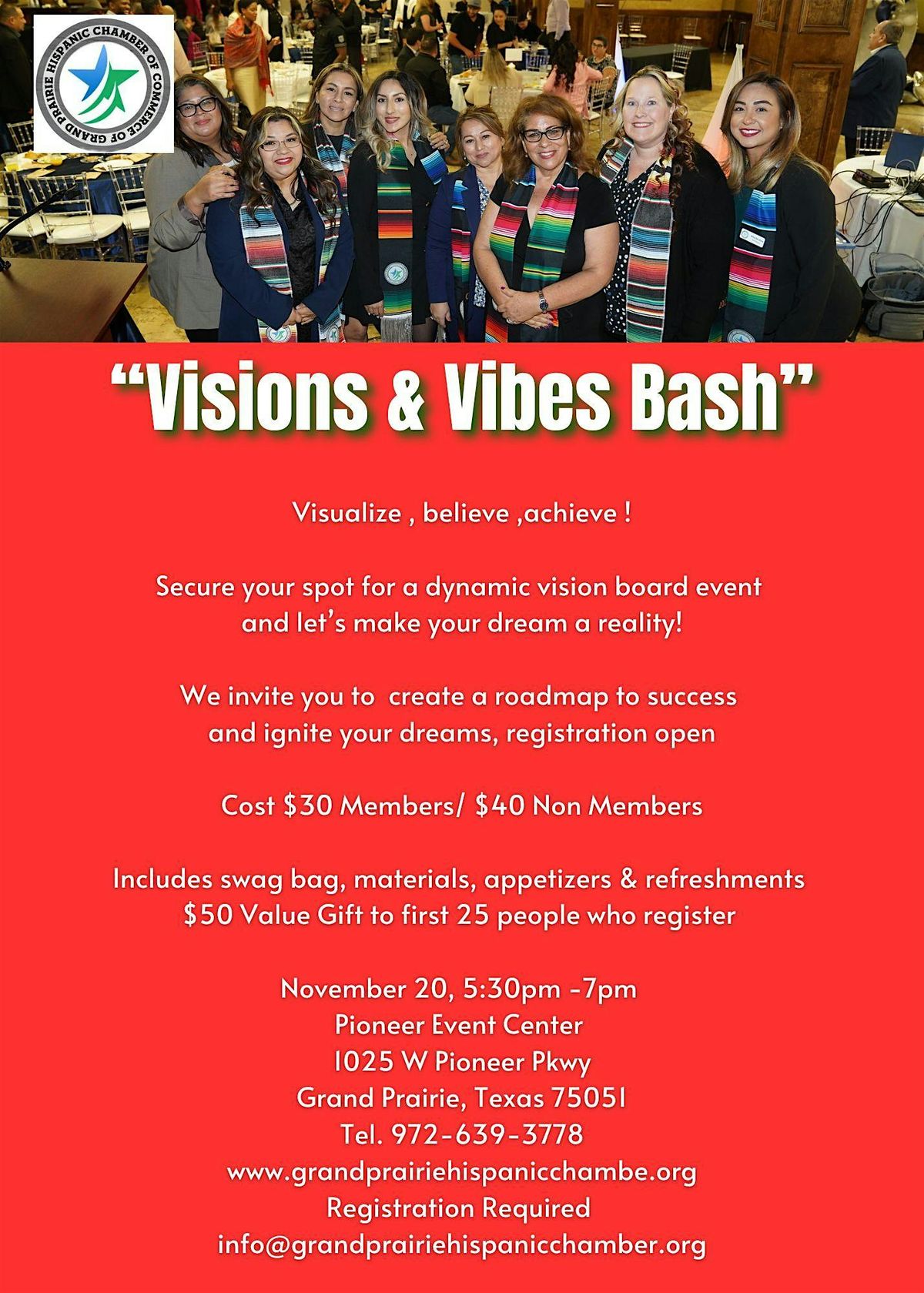 Vision & Vibes Bash Boss Chicas!