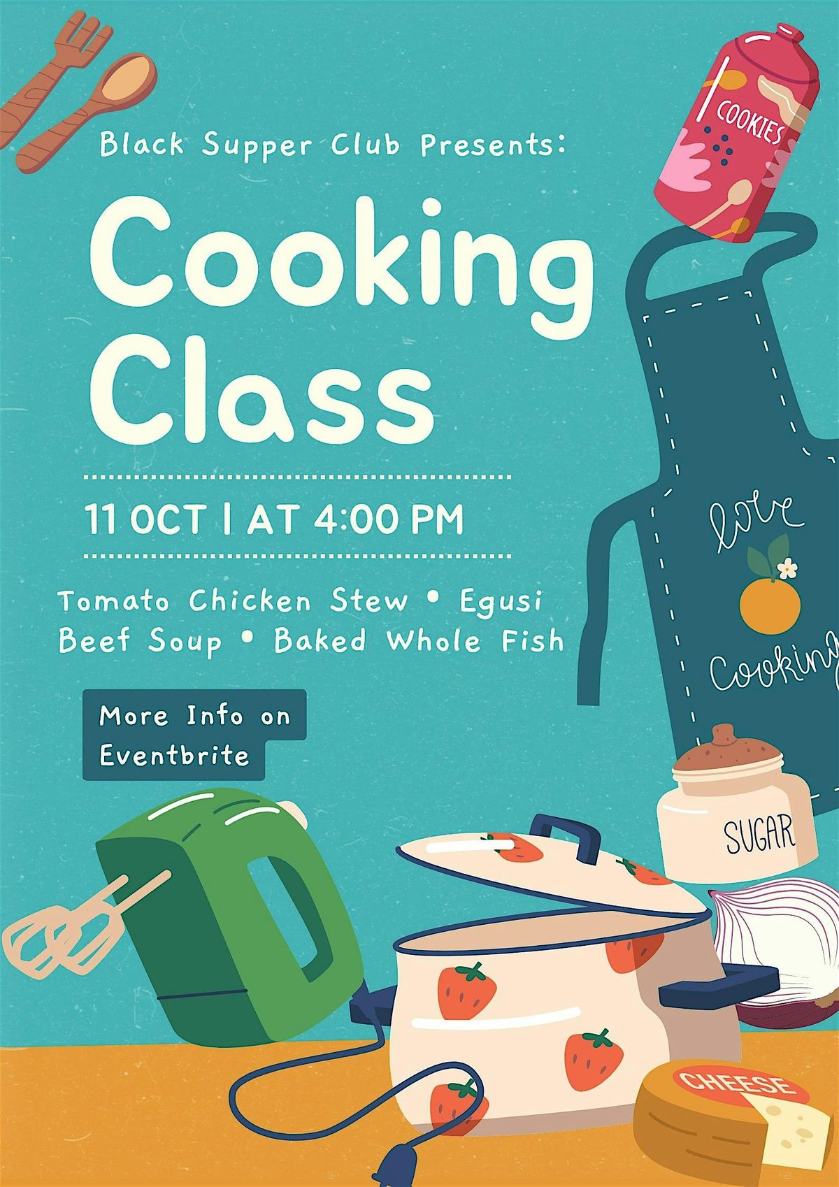 Black Supper Club Presents: A Nigerian Cooking Class