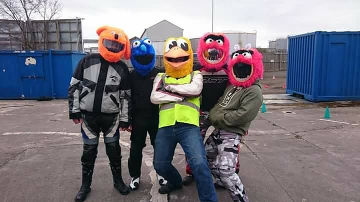 Fancy Dress Bikers Easter Run