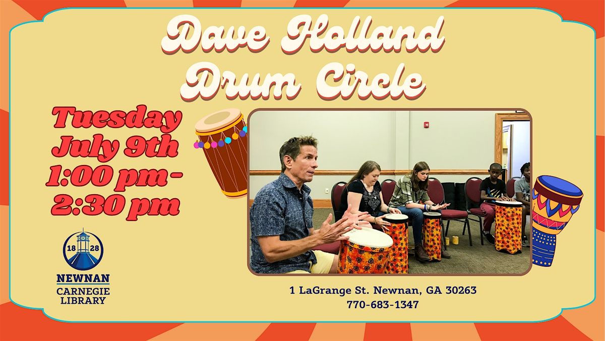 Drum Circle with Dave Holland