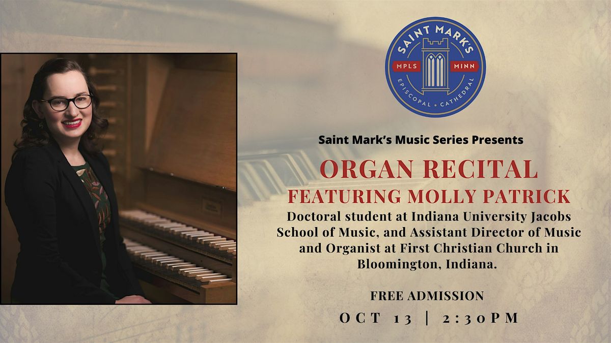 Organ Recital featuring Molly Patrick