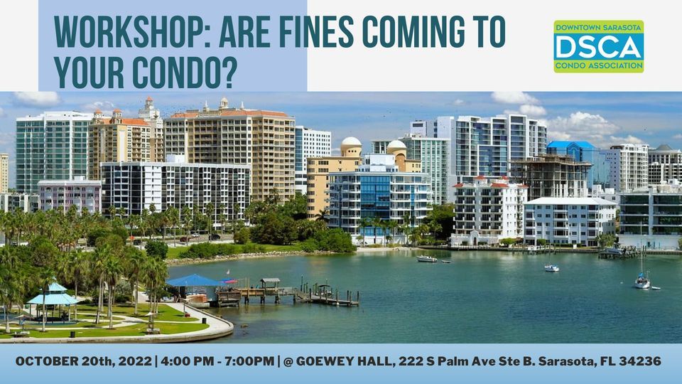 DSCA Are Fines Coming to Your Condo? New Legislative
