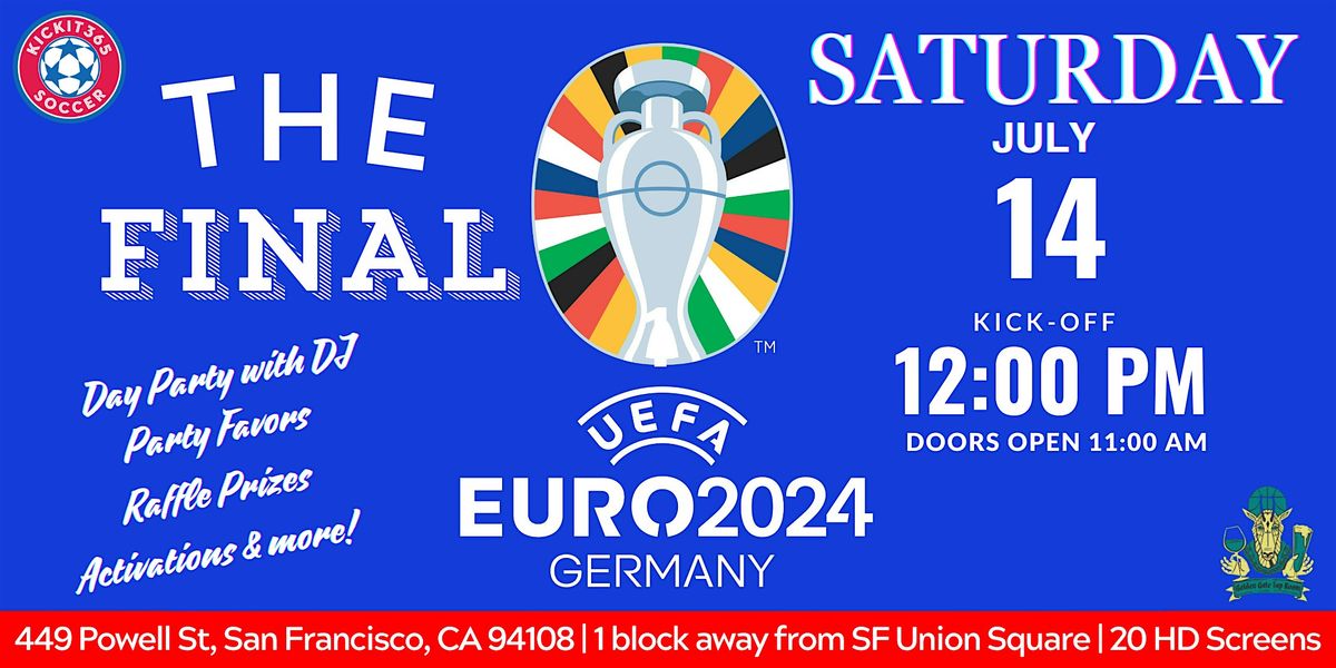 2024 Euro Final SF Viewing Party