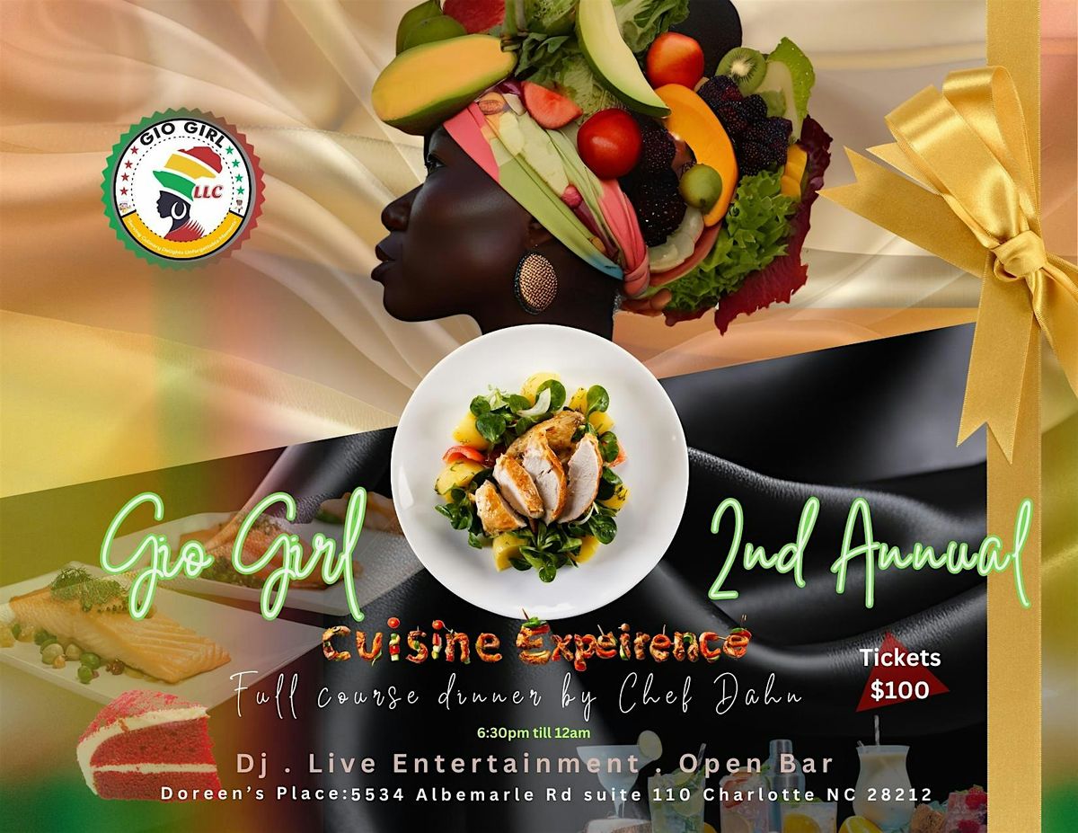 Gio Girl 2nd Annual Cuisine Experience