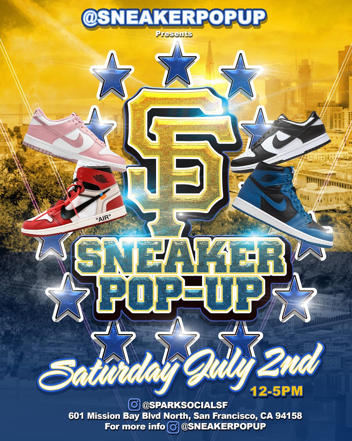 SF Summer SneakerPopUp X Spark Social SF