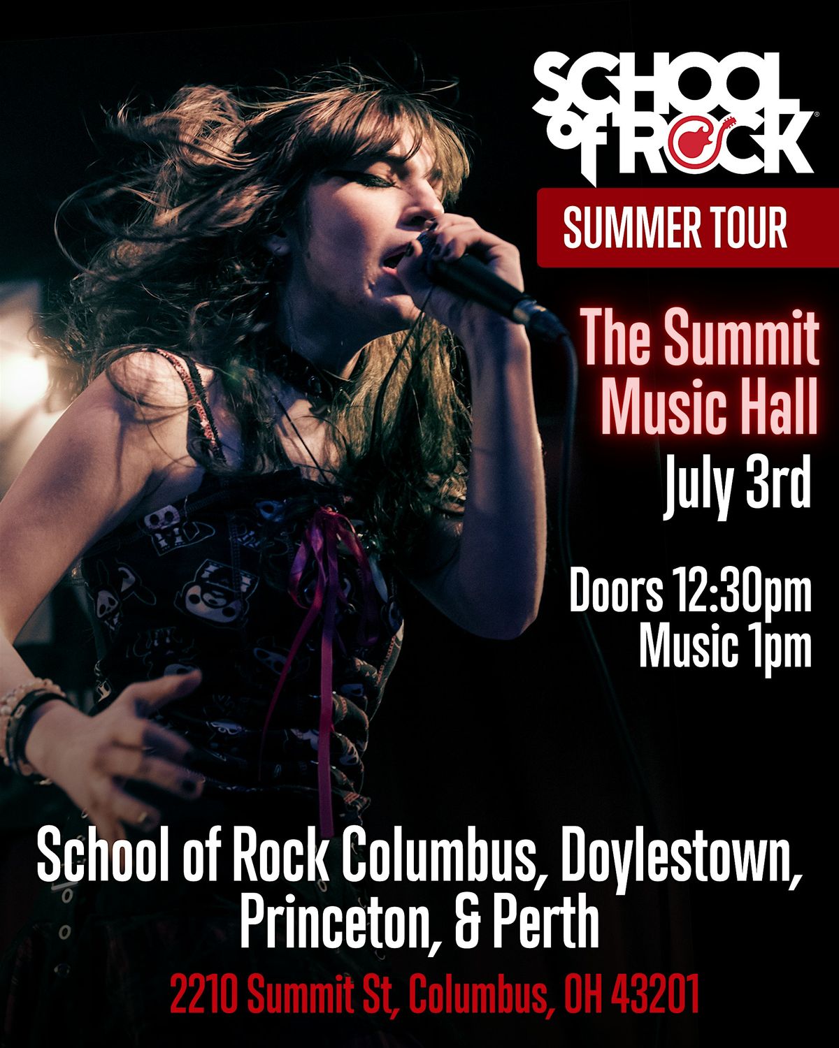 School of Rock Summer Tour @ The Summit Music Hall, July 3, 2024