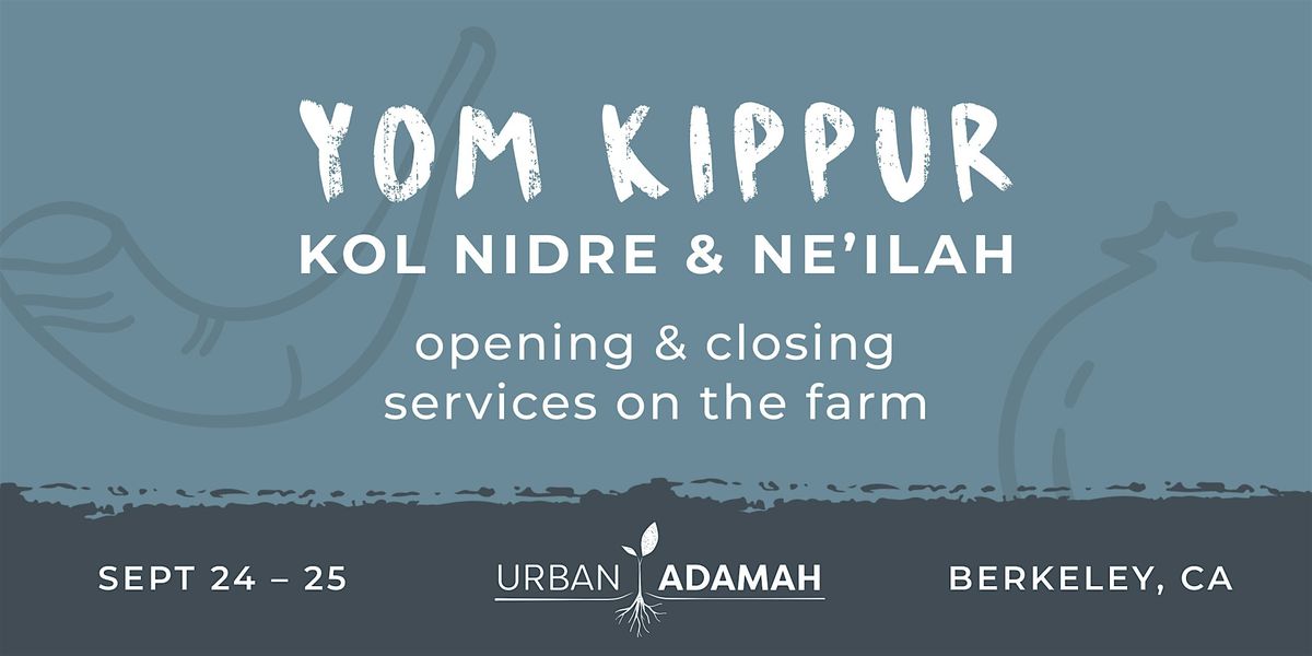 Yom Kippur Services at Urban Adamah