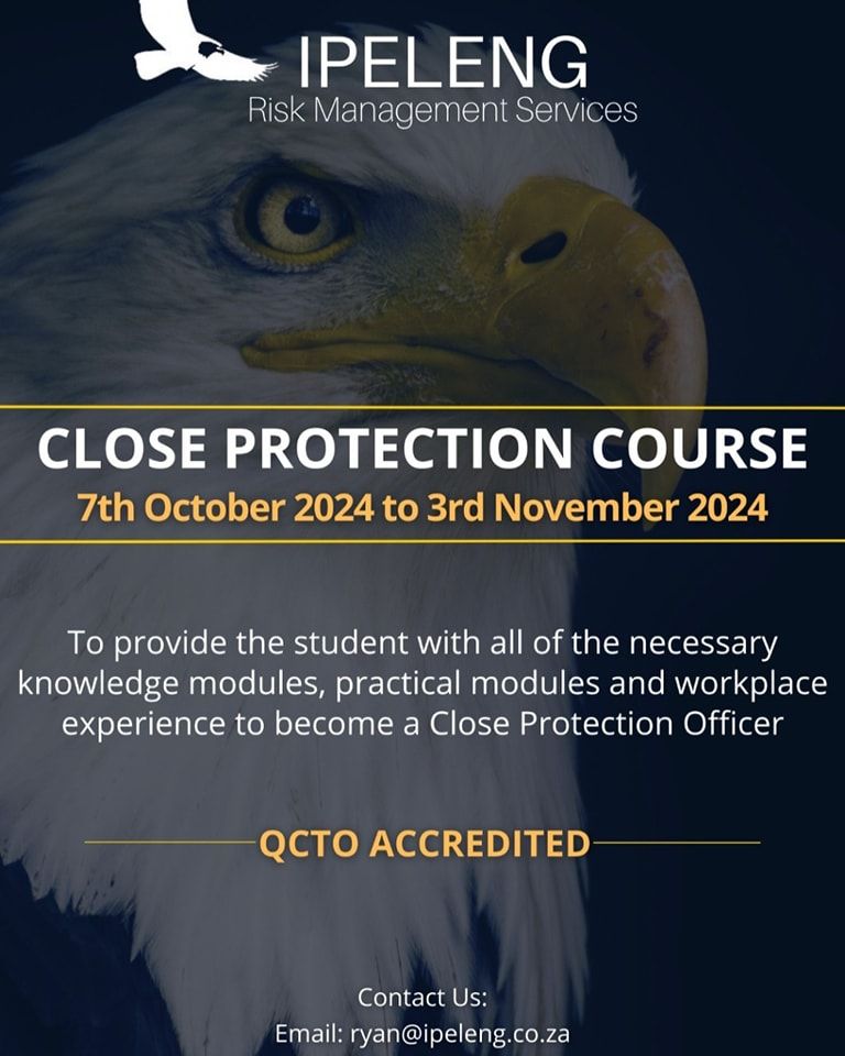 IPELENG Risk Management Close Protection Course