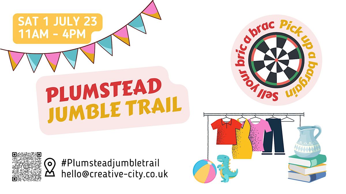 Plumstead Jumble Trail 2023, Plumstead SE18, London, 1 July 2023