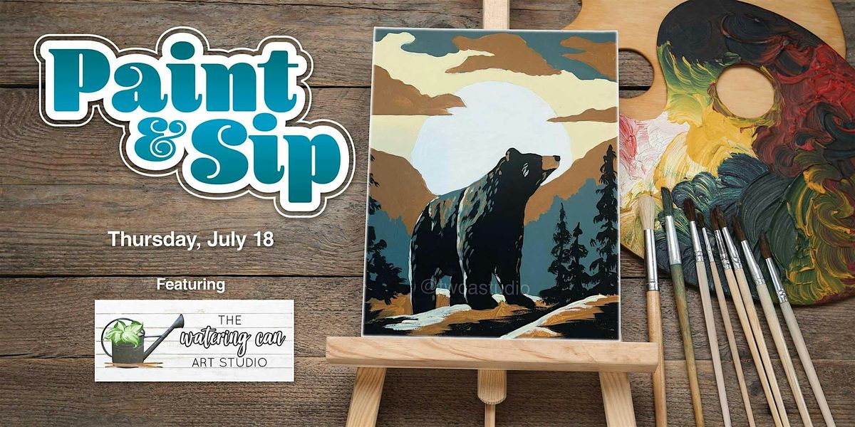 The Paint & Sip Event at The Galley!
