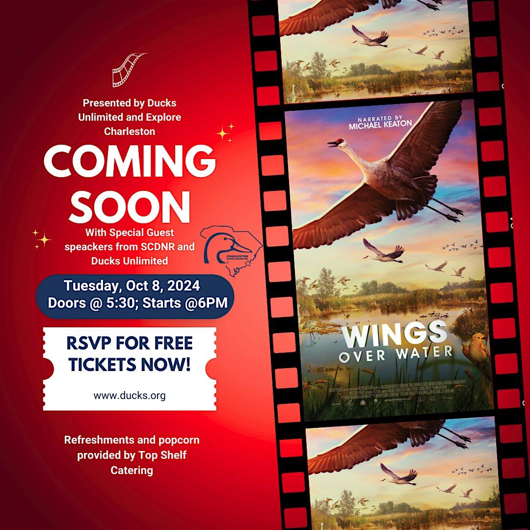 Explore Charleston Presents "Wings Over Water" with Charleston Ducks Unlimited