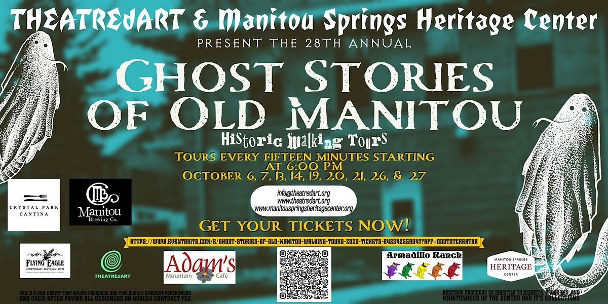 Ghost Stories of Old Manitou Walking Tours 2024