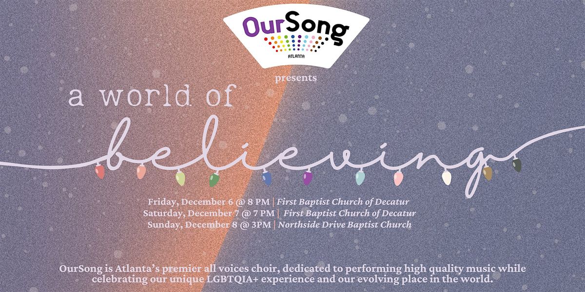 A World of Believing - Special Sunday Performance