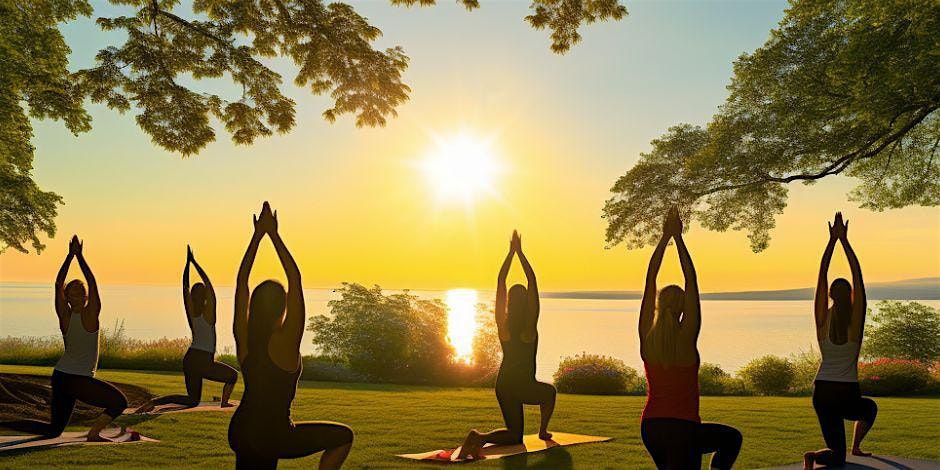 Sunrise Yoga in the Park (donation-based): all levels are welcome!