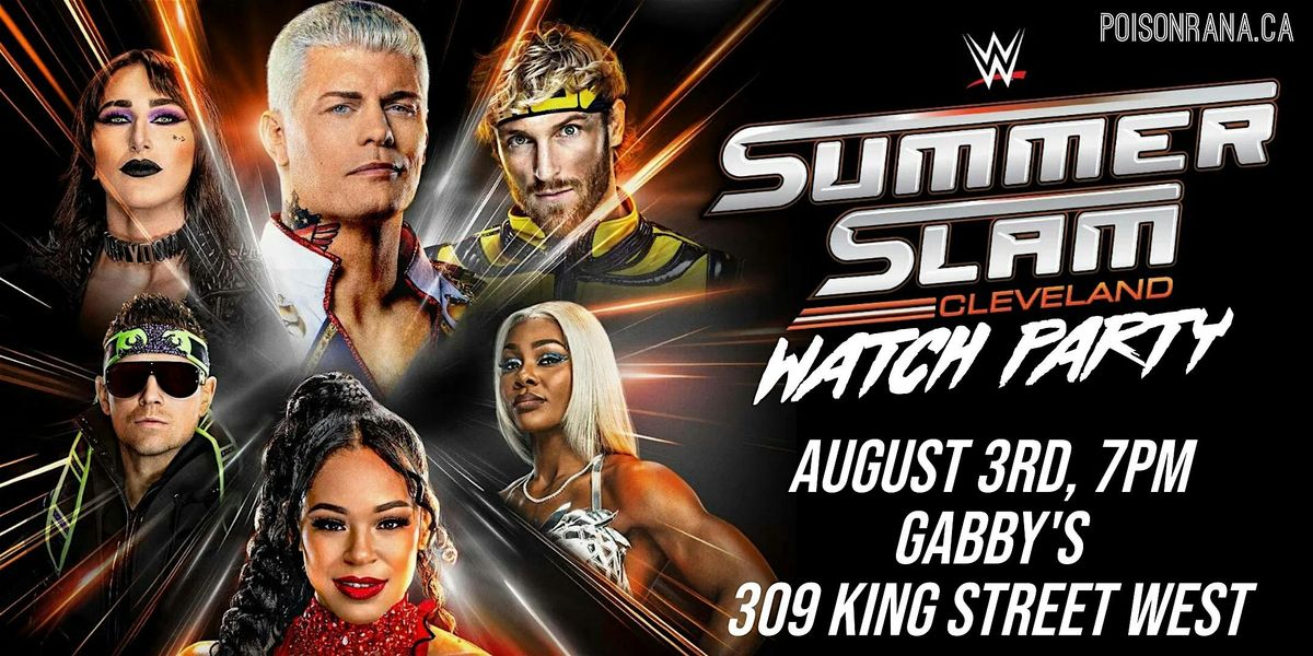 Summerslam 2024 Toronto Watch Party