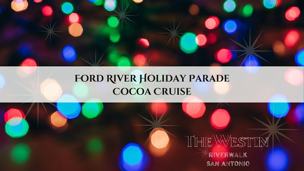 Ford River Holiday Parade Cocoa Cruise