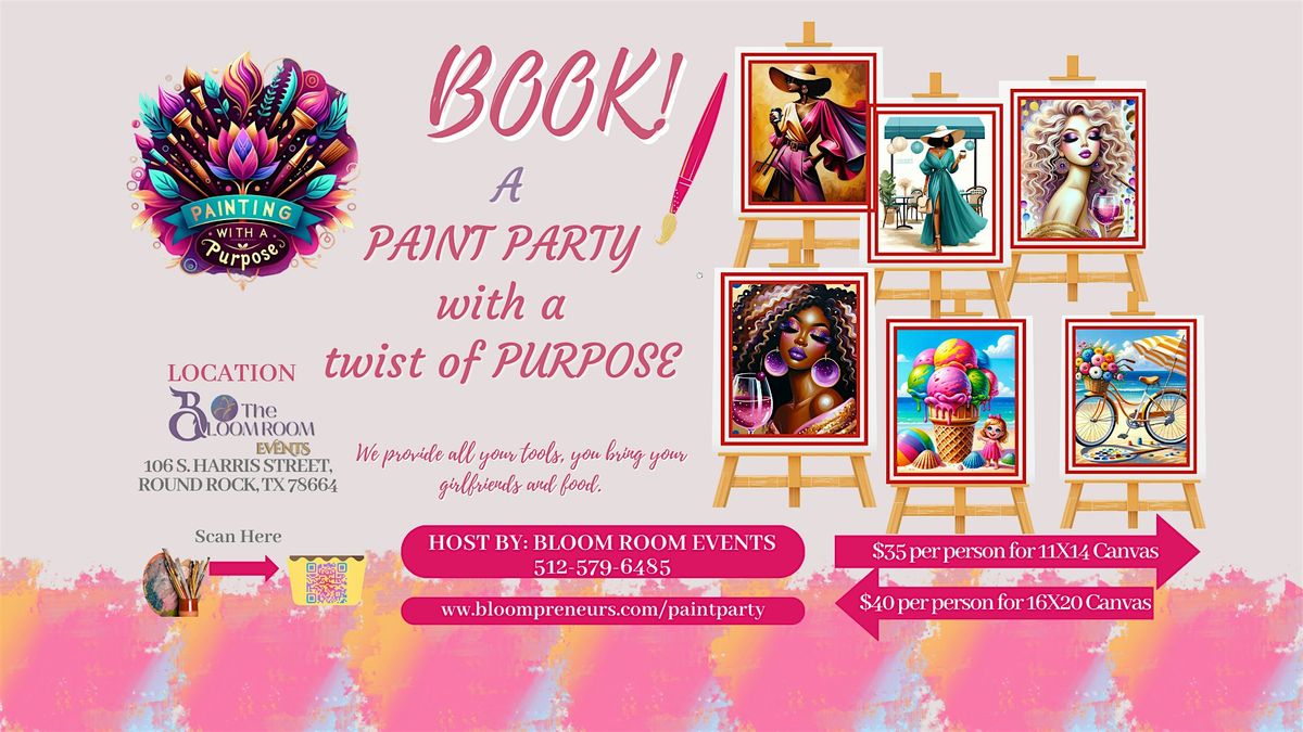 Book a Paint party