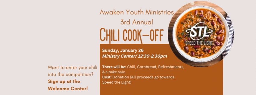 Awaken Youth Chili CookOff