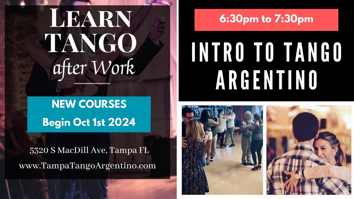 Learn Argentine Tango with Vicky & Fede (New Course)