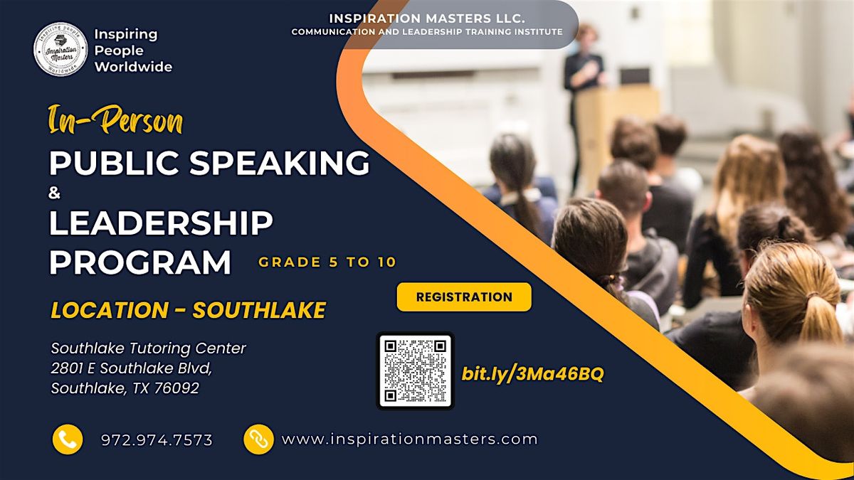 Public Speaking and Leadership Programs in Southlake