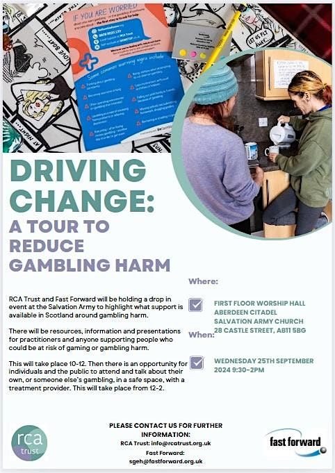 DRIVING CHANGE: A TOUR TO REDUCE GAMBLING HARM