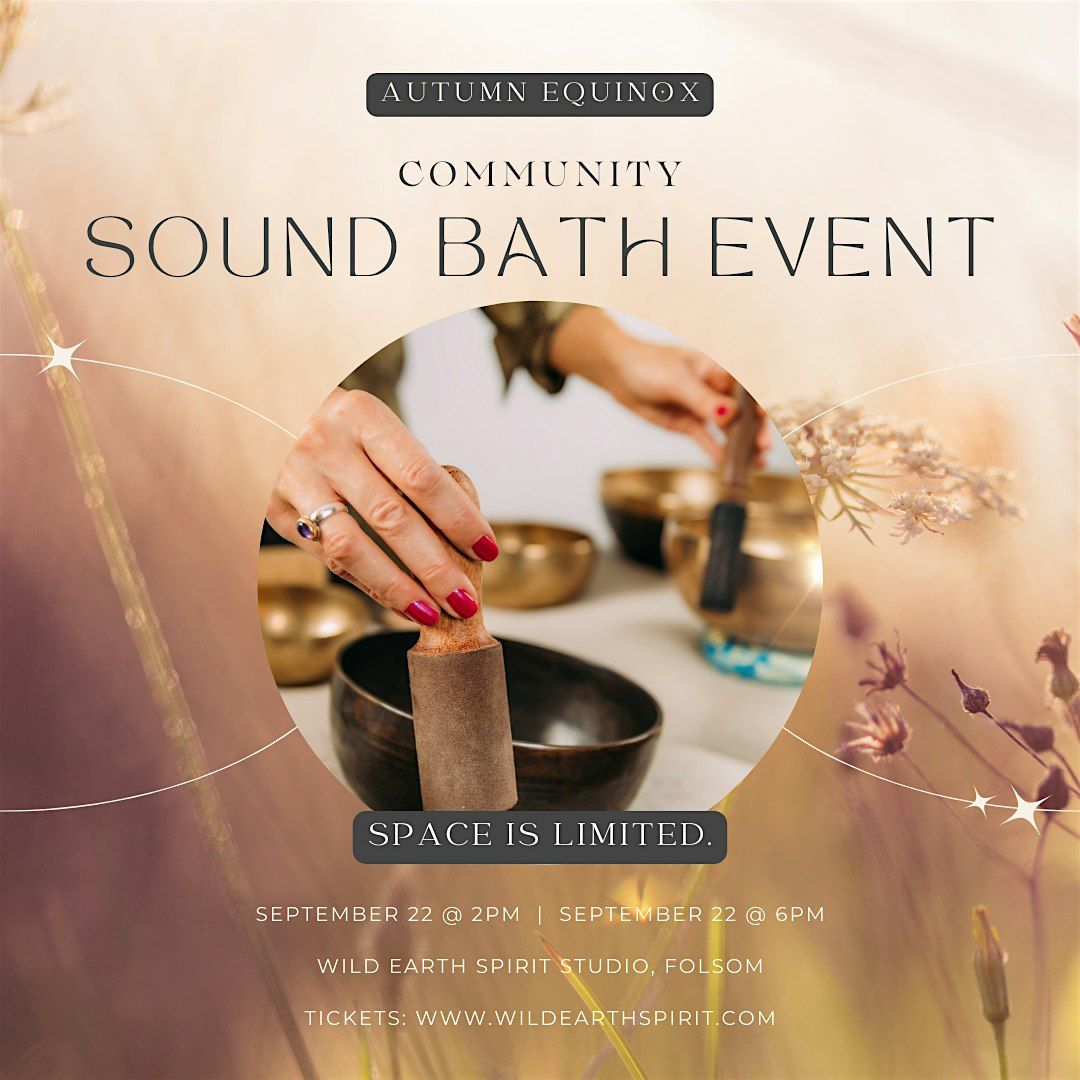 Autumn Equinox Community Sound Bath & Ritual