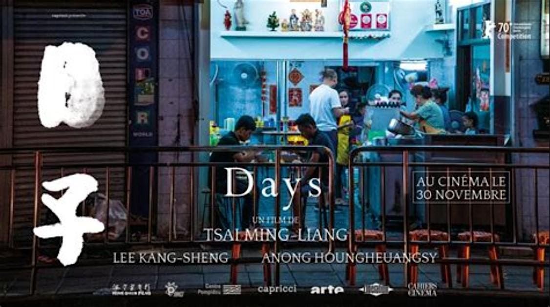 Taiwan Film Screening - Tsai Mingliang's "Days" (2020)