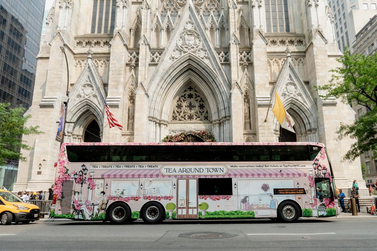 Tea Around Town: Afternoon Tea Bus Tour in New York City