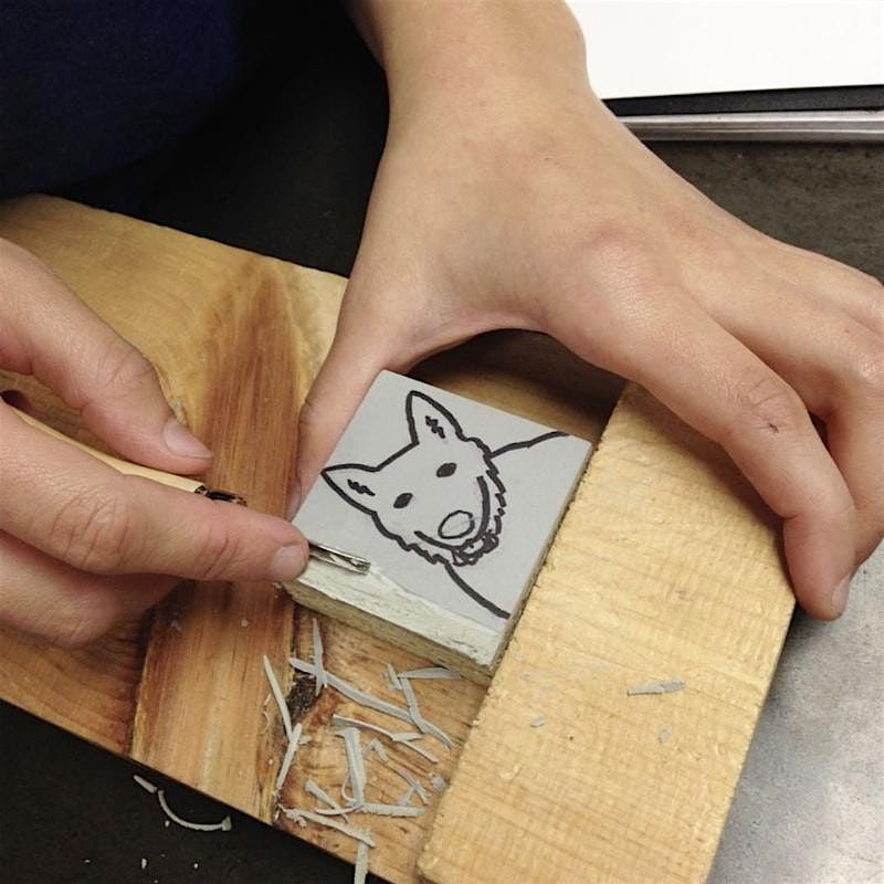 Linoleum Block Printing Class Boston