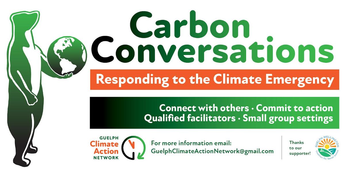 Carbon Conversations - Fall 2024 - Virtual or In-Person