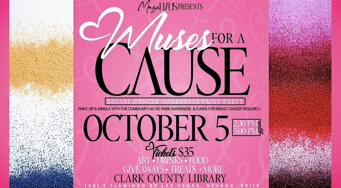 Muses For A Cause: Breast Cancer Awareness Paint Party