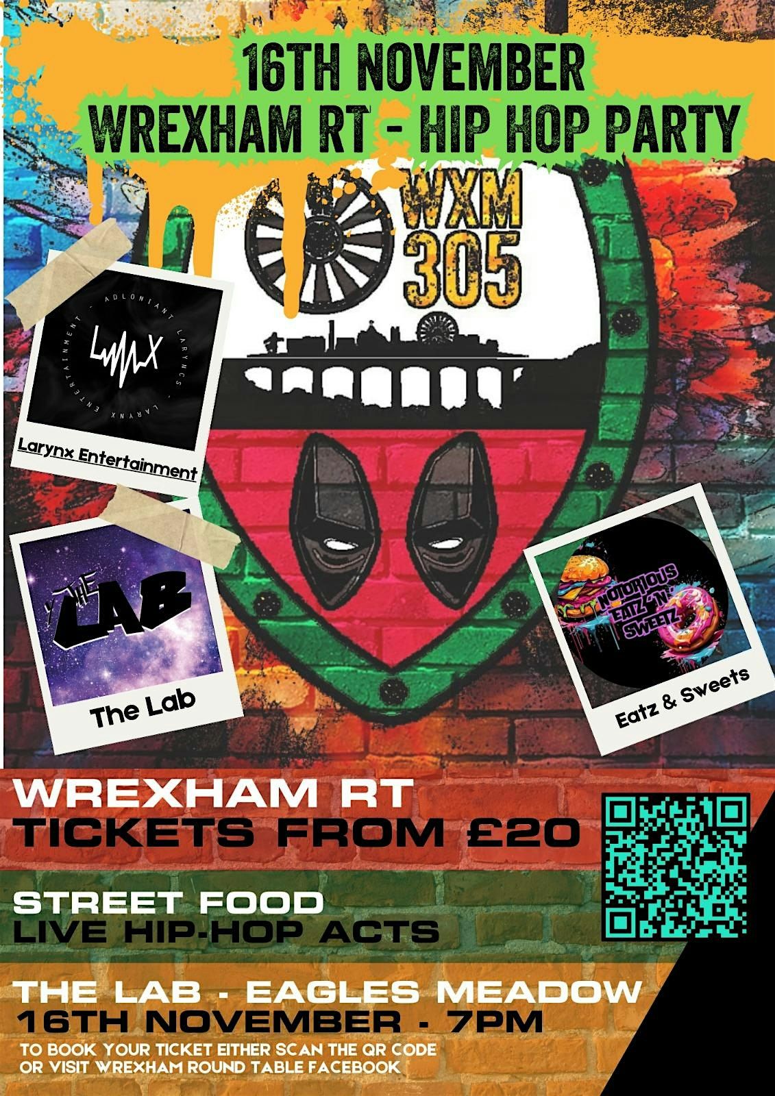 Wrexham RT hip hop party