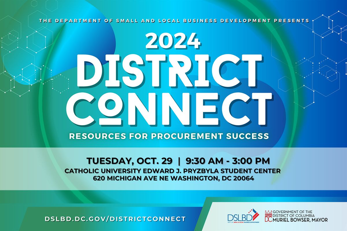 DSLBD Presents: District Connect 2024