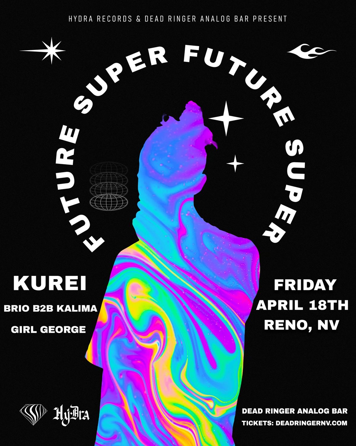 Super Future & Kurei at Dead Ringer Analog Bar 4\/18