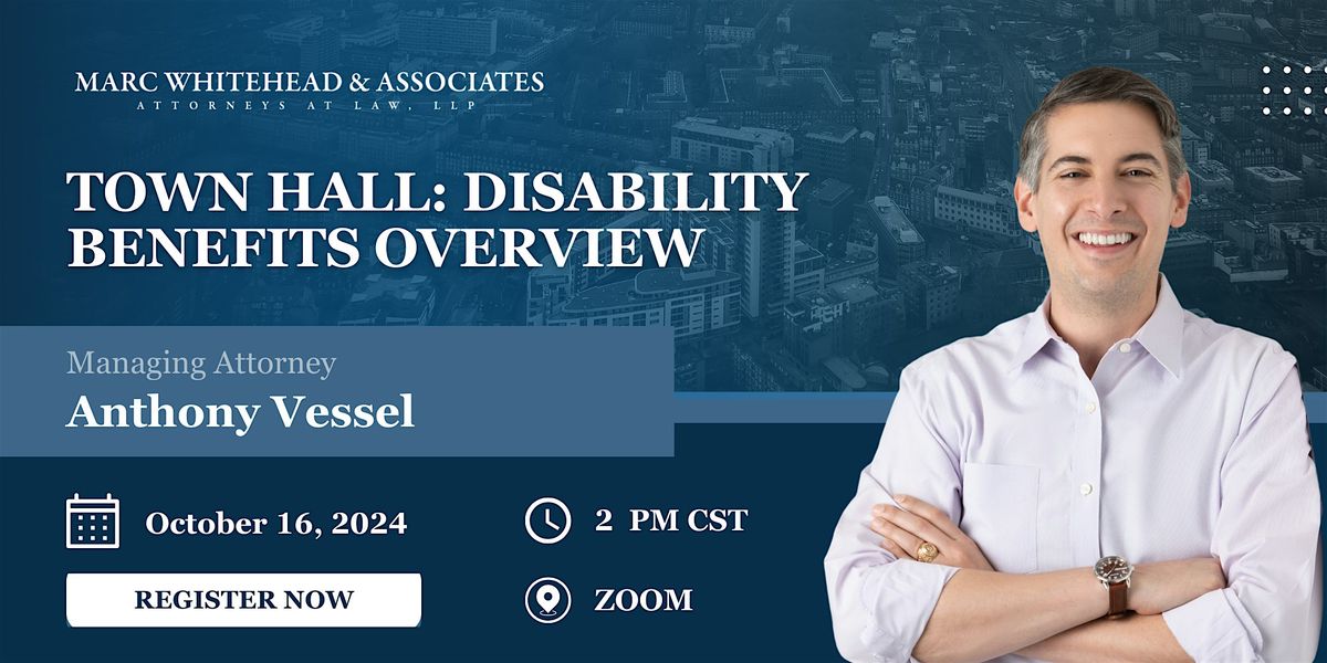 Town Hall: Disability Benefits Overview