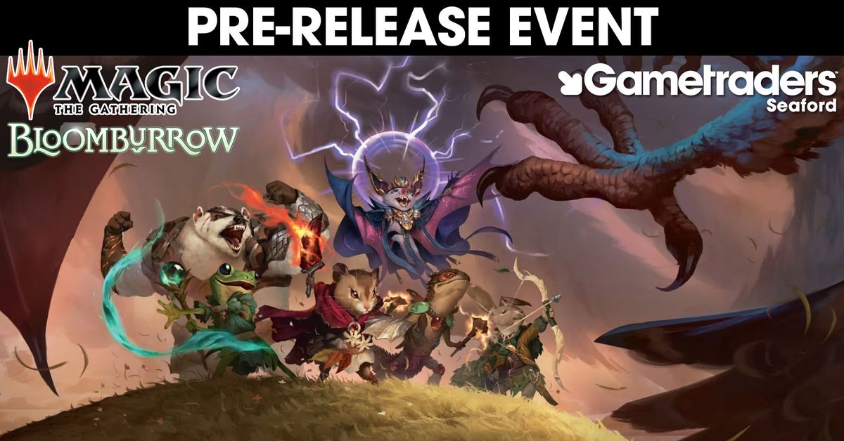 Magic the Gathering Bloomburrow Pre Release Event