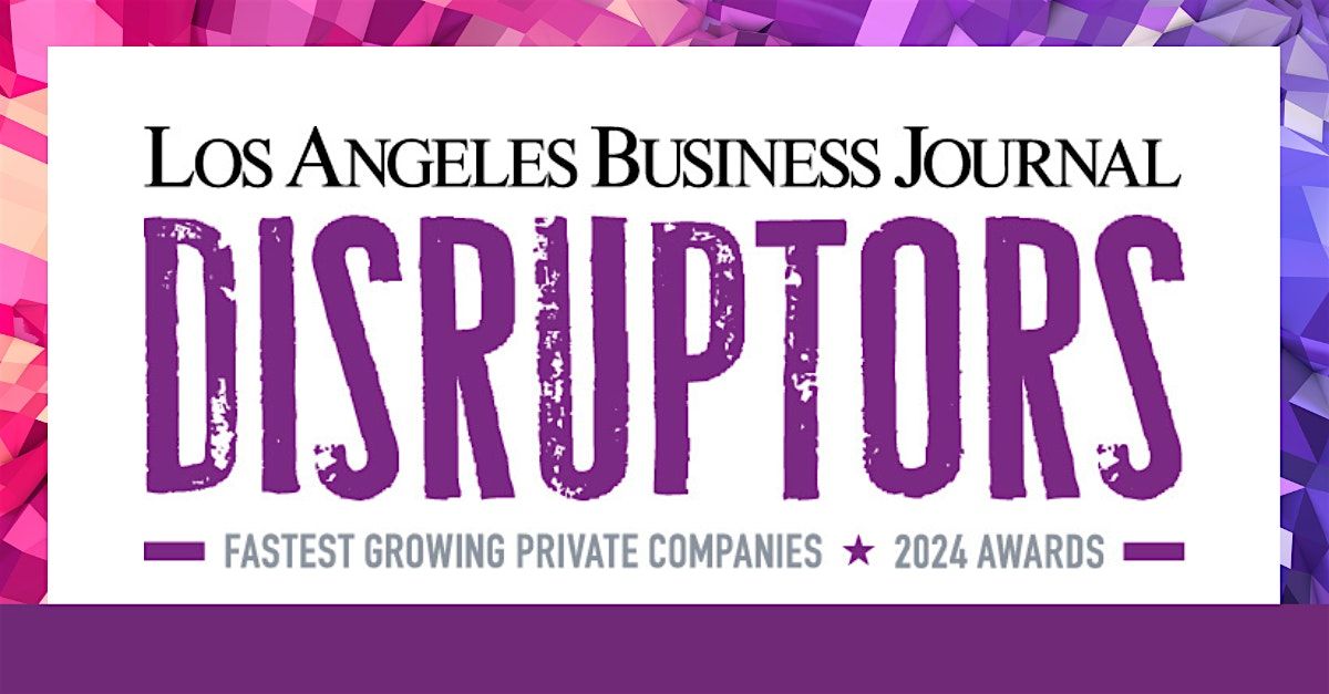 Disruptors Awards 2024